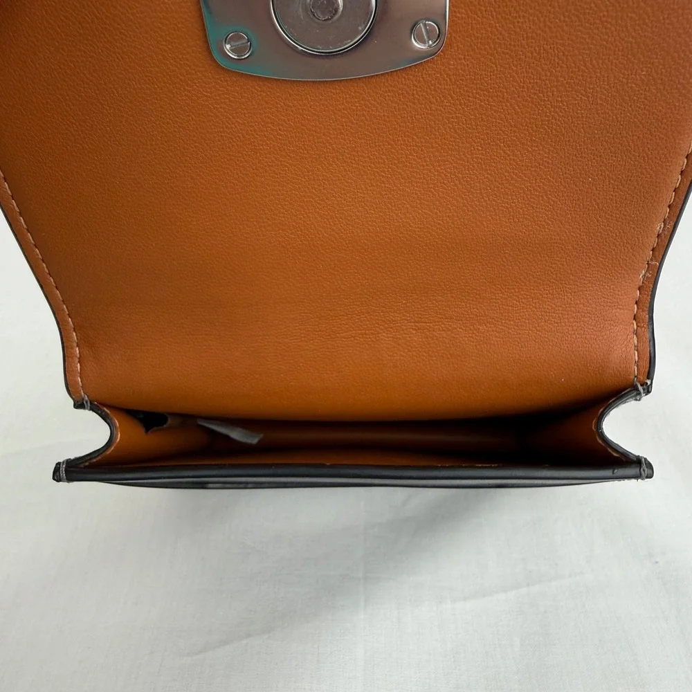 Coach Bandit Wallet Black Luxe Refined Calf Leather Silver Tone 4